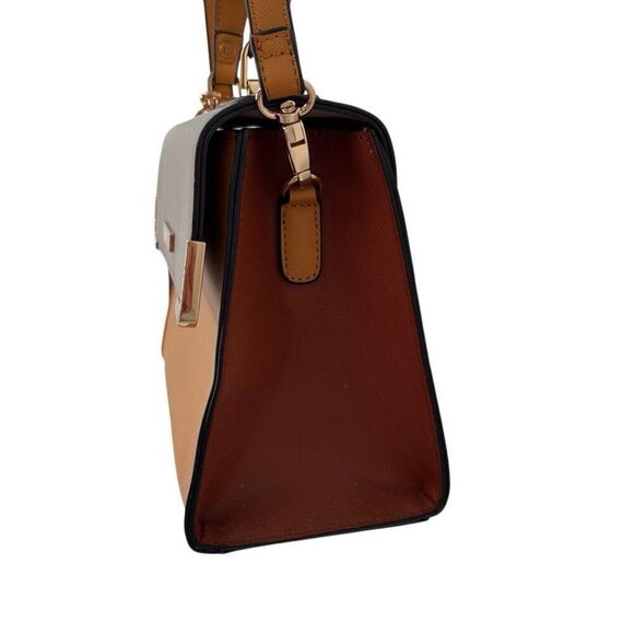 Dune London Faux Leather Handle Bag With Zip Pouch Wallet Brown - Picture 5 of 13